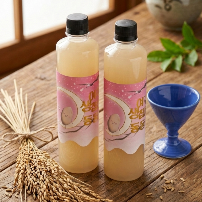 여주생찹쌀동동주